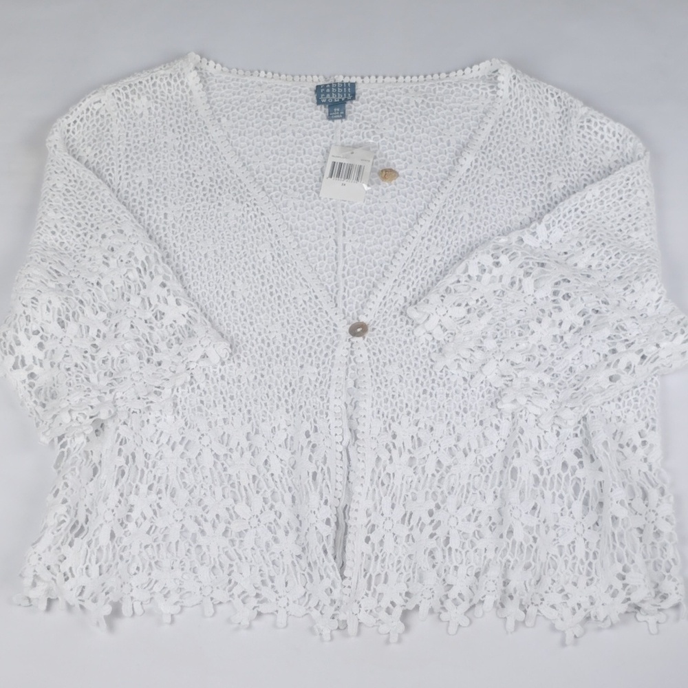 Rabbit Rabbit Rabbit Women's Lace Top. - Picture 5 of 12